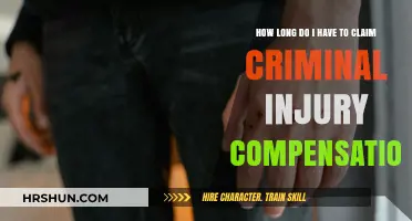 Timeframe for Claiming Criminal Injury Compensation: Essential Guide
