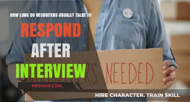 Decoding the Waiting Game: Recruiter Response Times Post-Interview