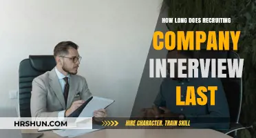 Decoding the Duration: How Long Do Recruiting Company Interviews Typically Last?