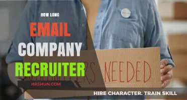 Decoding the Timeline: When to Expect a Response from a Company Recruiter via Email