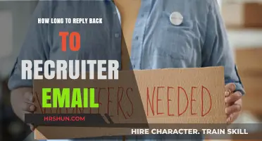 Timely Responses: Crafting the Perfect Reply to Recruiters