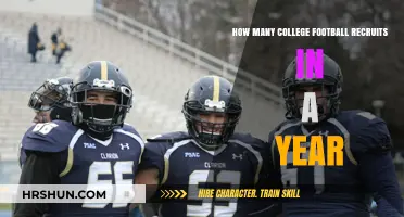 Annual Influx of Talent: College Football Recruitment Numbers Explored