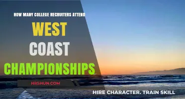 Exploring College Recruiter Attendance at West Coast Championships