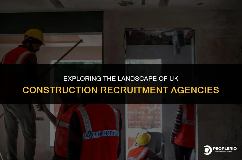 how many construction recruitment agencies in the uk