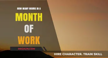 Maximizing Productivity: The Ideal Work Hours per Month