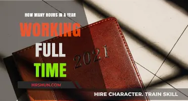 Maximizing Productivity: A Full-Time Worker's Guide to Hours in a Year