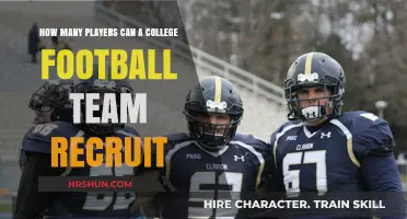 Building a Roster: College Football Recruitment Limits Explained