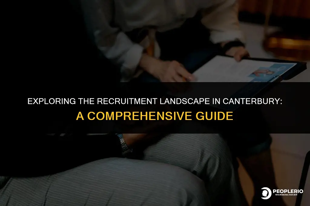 how many recruitment agencies are there in canterbury