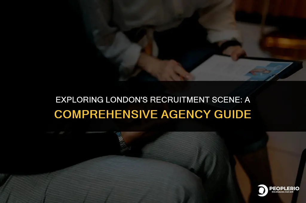 how many recruitment agencies in london