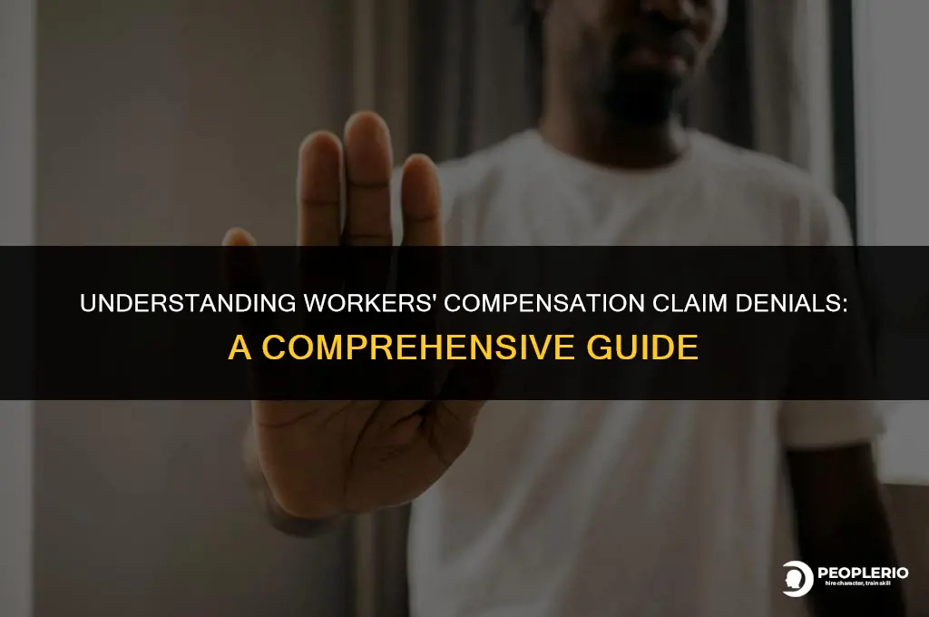 how many workers compensation claims are denied