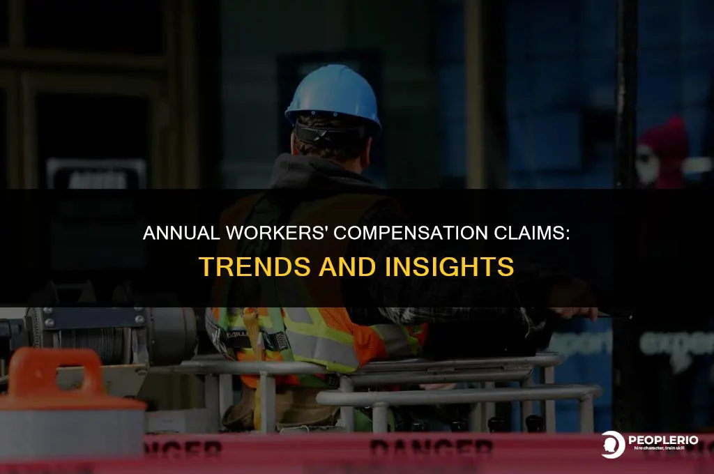 how many workers compensation claims per year