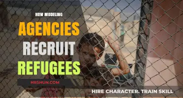 Empowering Refugees: A Look into Modeling Agencies' Recruitment Strategies