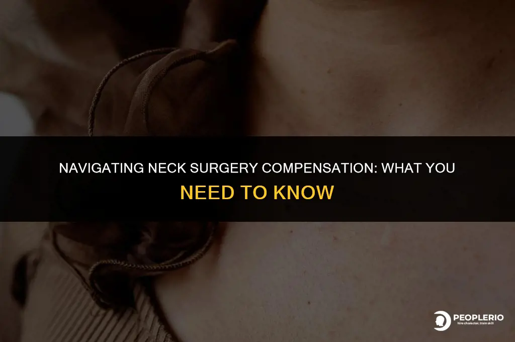 how much compensation can I claim after neck surgery