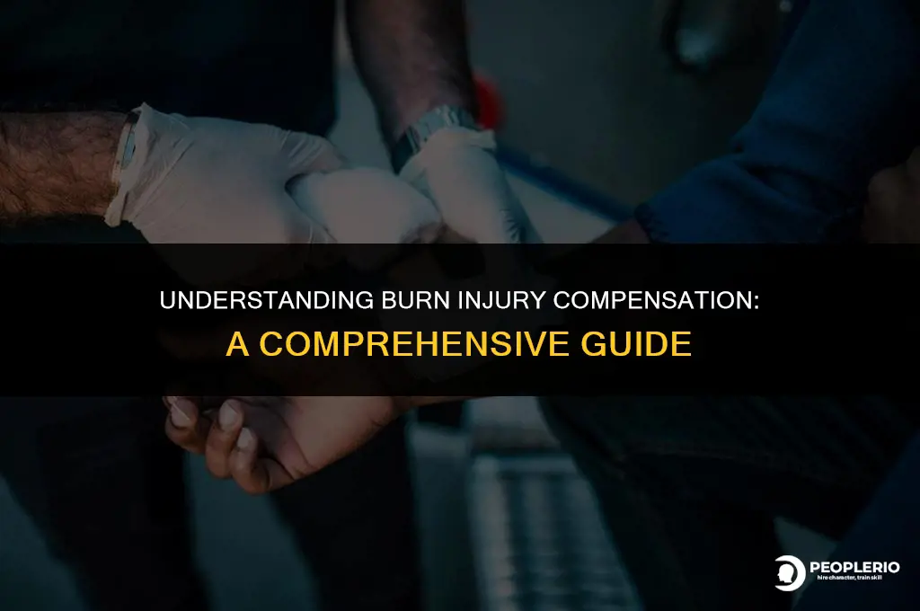 how much compensation can I claim for a burn injury
