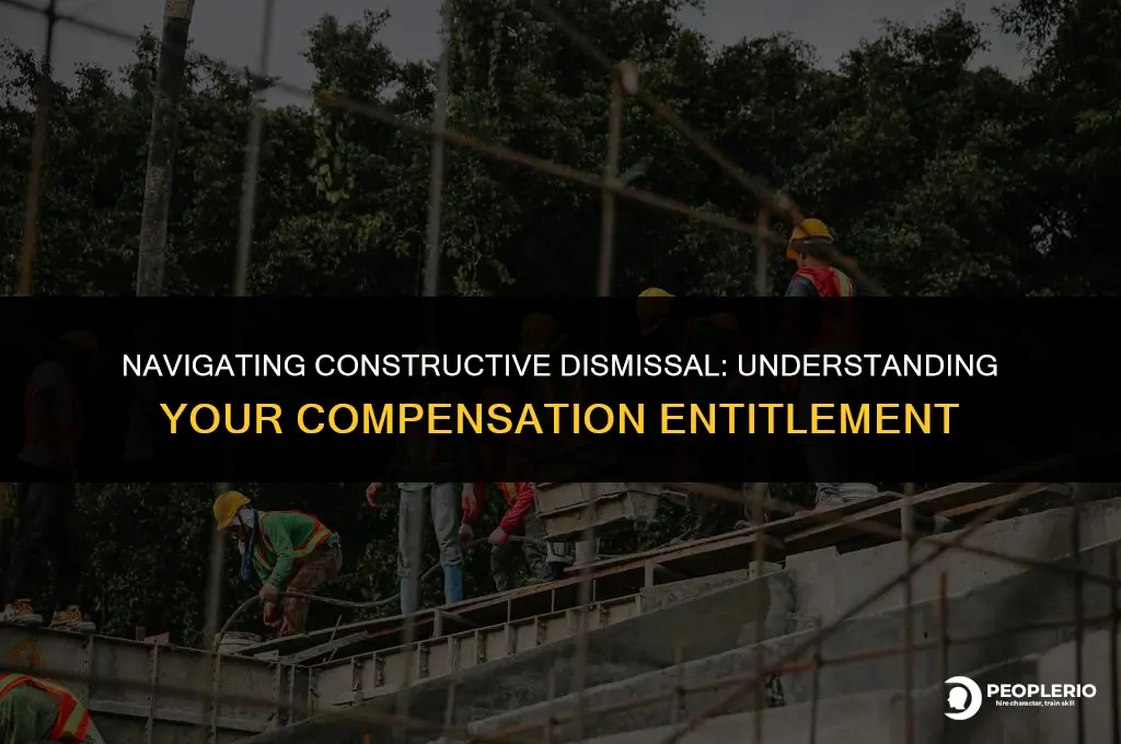 how much compensation can I claim for constructive dismissal
