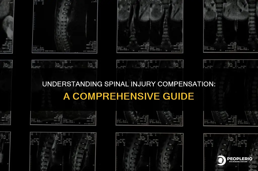 how much compensation can you claim for a spinal injury