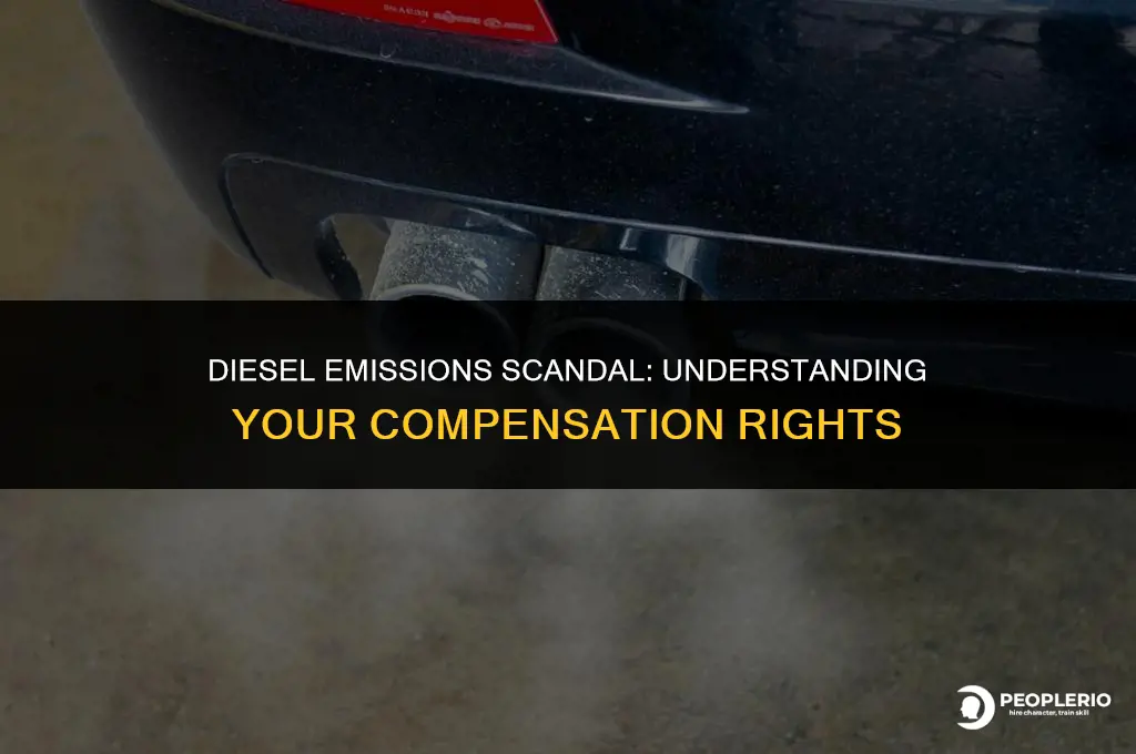 how much compensation for diesel emissions claim