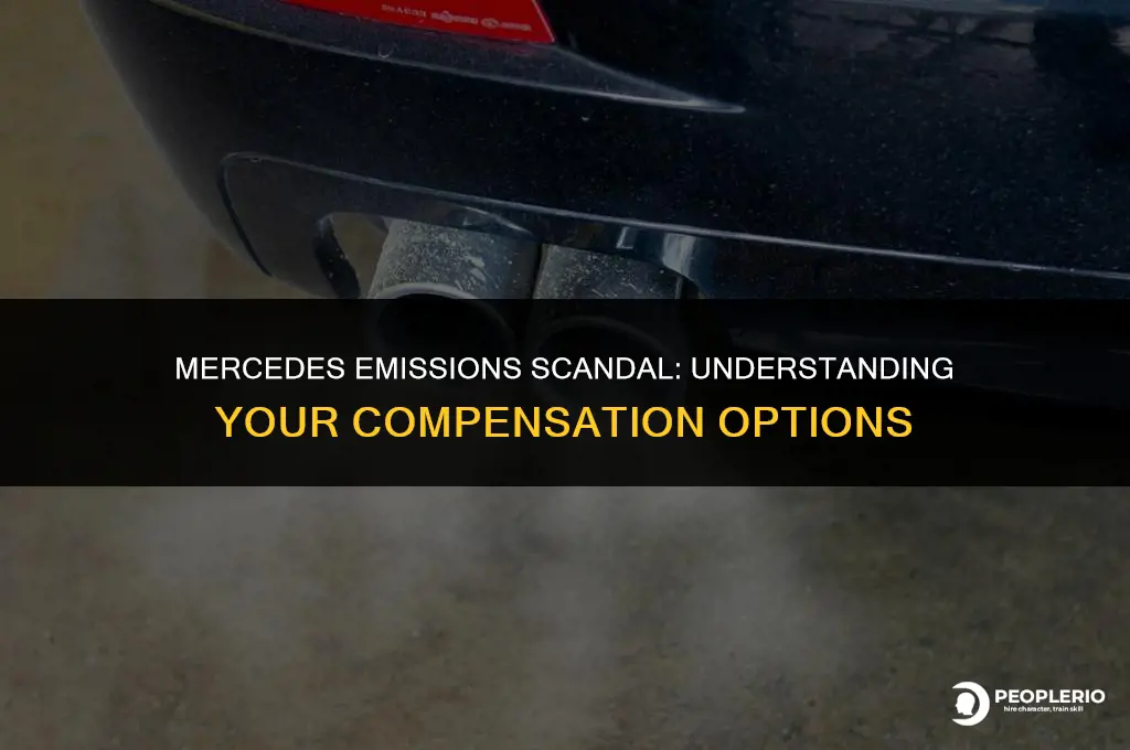 how much compensation for mercedes emissions claim