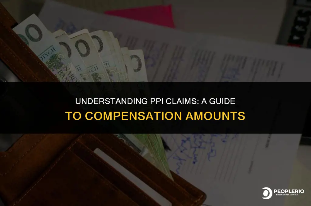 how much compensation for ppi claims