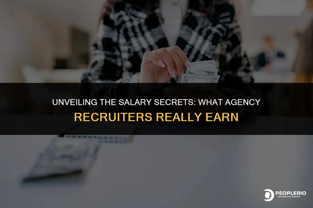 how much do agency recruiters make