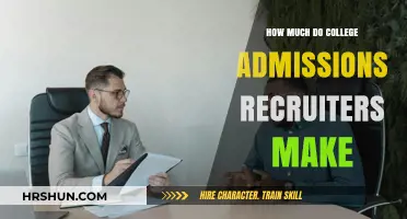 Unveiling the Salary Secrets of College Admissions Recruiters