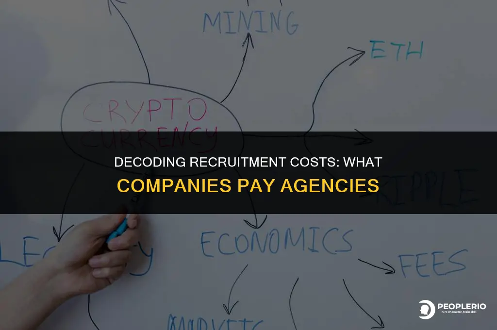 how much do companies pay recruitment agencies