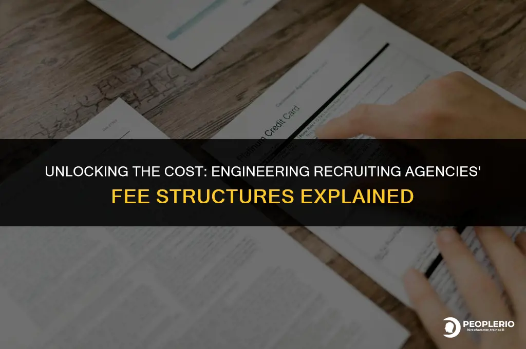 how much do engineering recruiting agencies charge