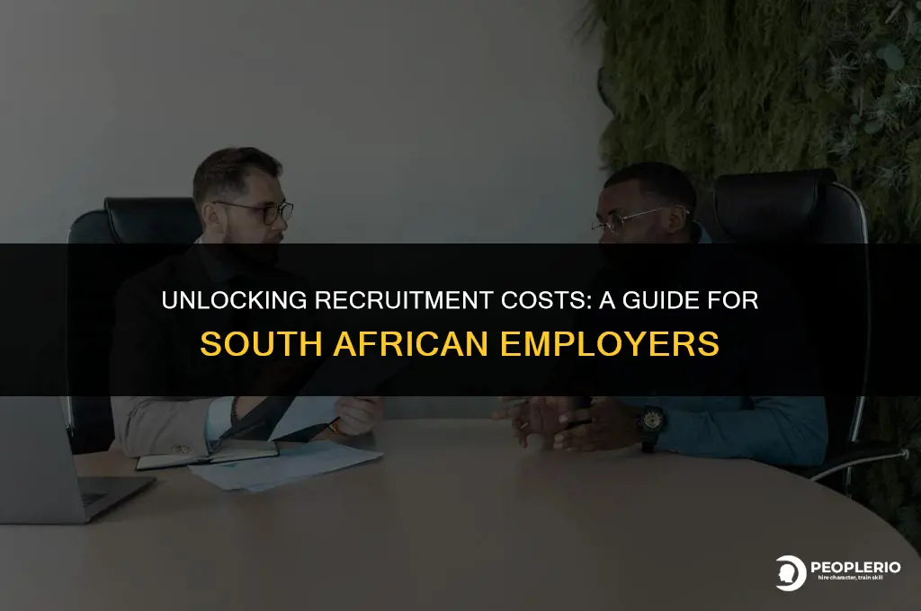 how much do recruitment agencies charge employers in south africa