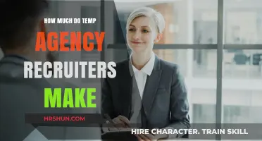 Unveiling the Earnings: Temp Agency Recruiters' Salary Insights