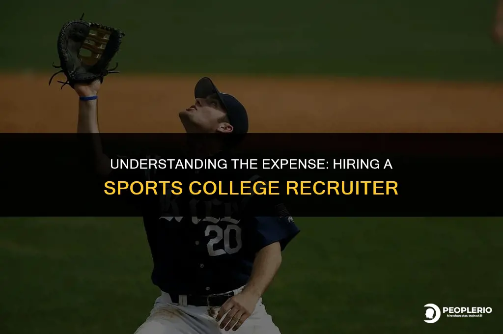 how much does a sports college recruiter cost