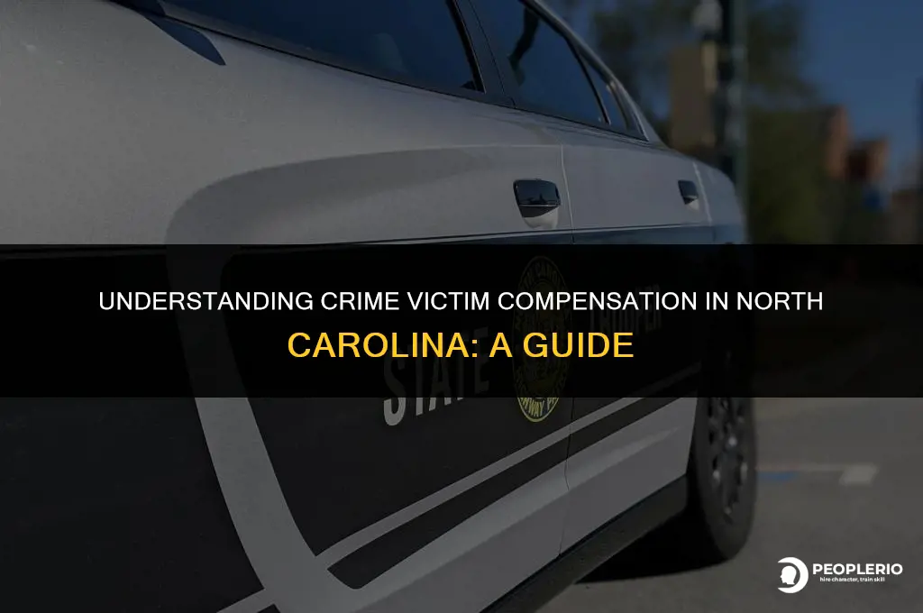 how much does crime victim compensation pay in North Carolina