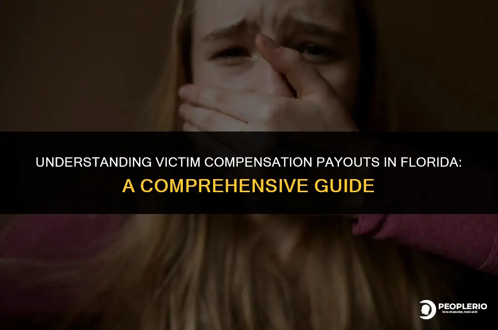 how much does victim compensation pay in Florida
