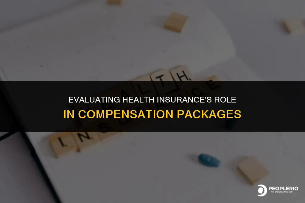 how much is health insurance worth in determining compensation