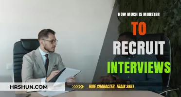 Decoding Monster's Recruitment Interviews: Costs and Considerations