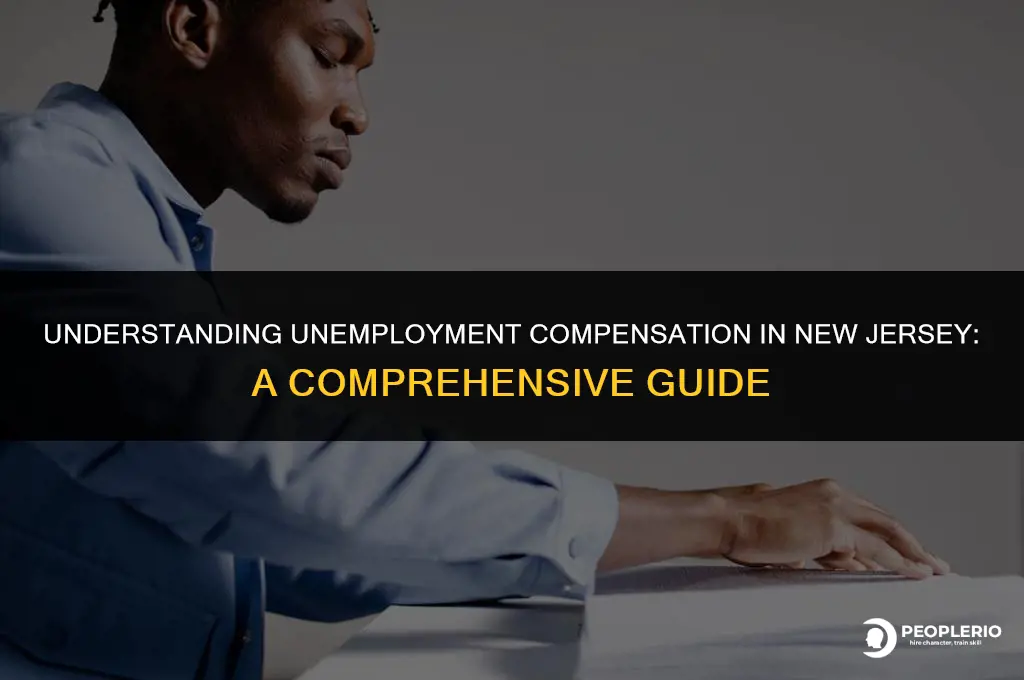 how much is unemployment compensation in nj