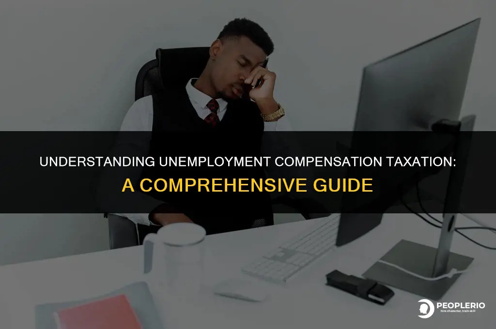 how much is unemployment compensation taxed