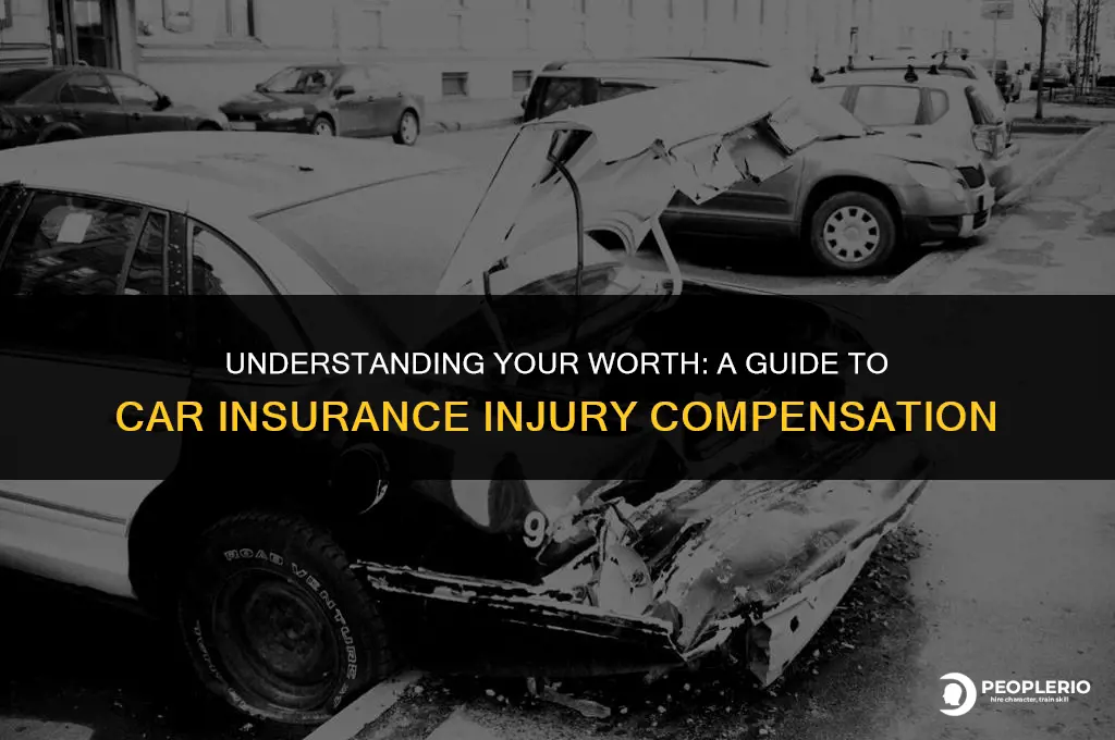 how much should I get compensated from car insurance injury