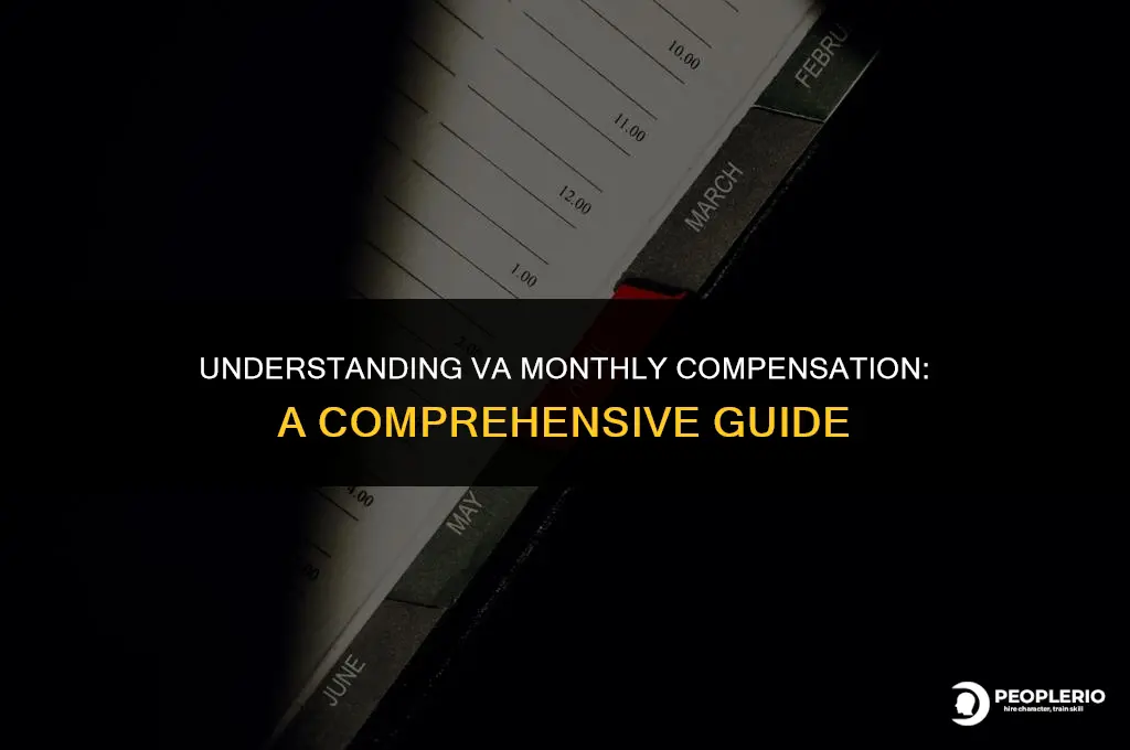 how much va pay a monthly compensation