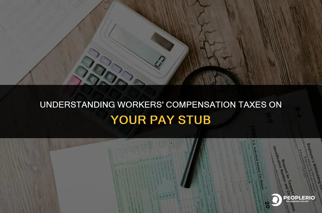how much workers compensation tax on pay stub