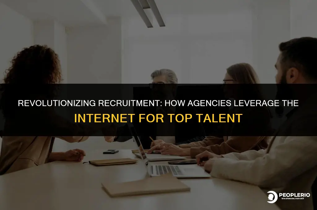 how recruiting agencies use the intenret