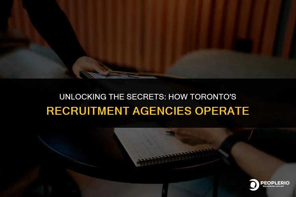 how recruitment staffing agencies work in toronto
