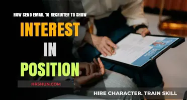 Expressing Interest: Crafting the Perfect Email to Recruiters