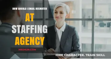 Effective Strategies for Emailing Recruiters at Staffing Agencies