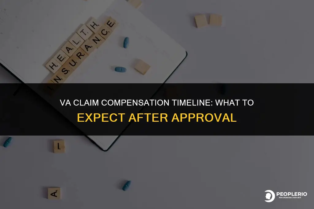 how soon after approval will compensation come va claim