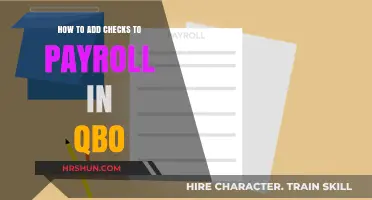 Streamline Your Payroll Process: Adding Checks in QuickBooks Online