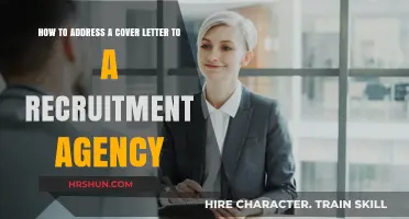 Crafting the Perfect Cover Letter for Recruitment Agencies: A Guide