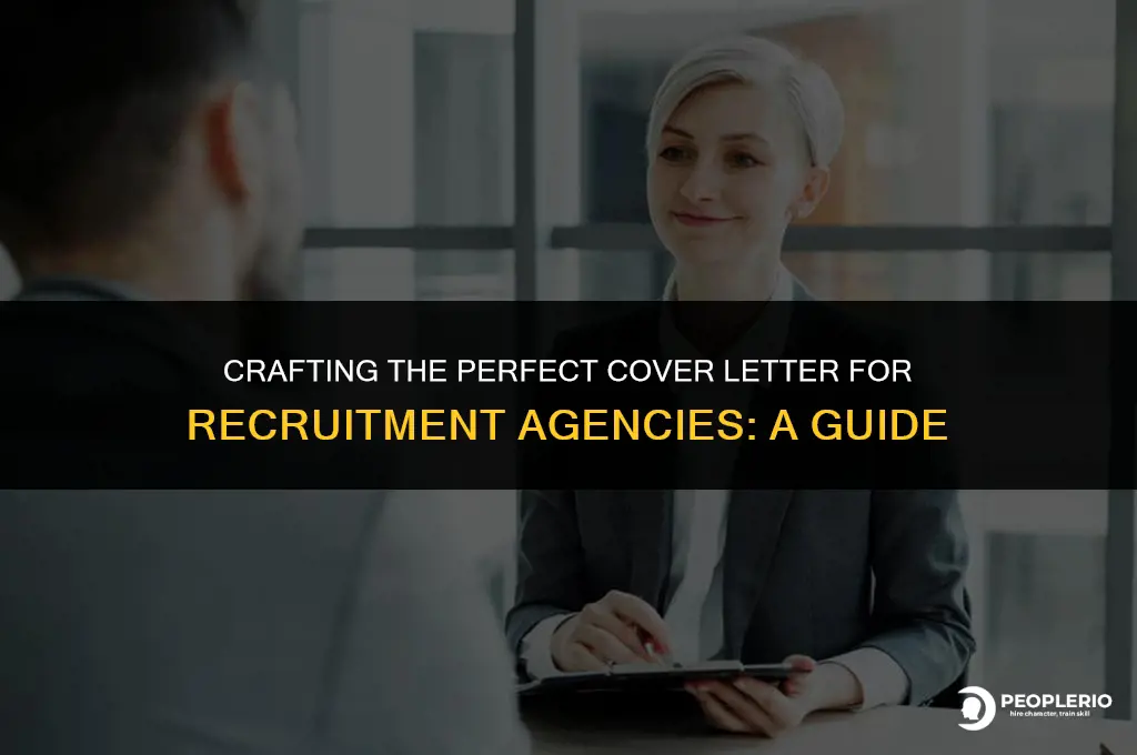 how to address a cover letter to a recruitment agency