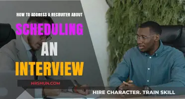 Navigating Interview Scheduling: A Guide to Communicating with Recruiters