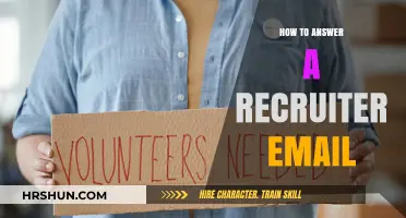 Mastering Your Response: How to Answer a Recruiter Email Professionally