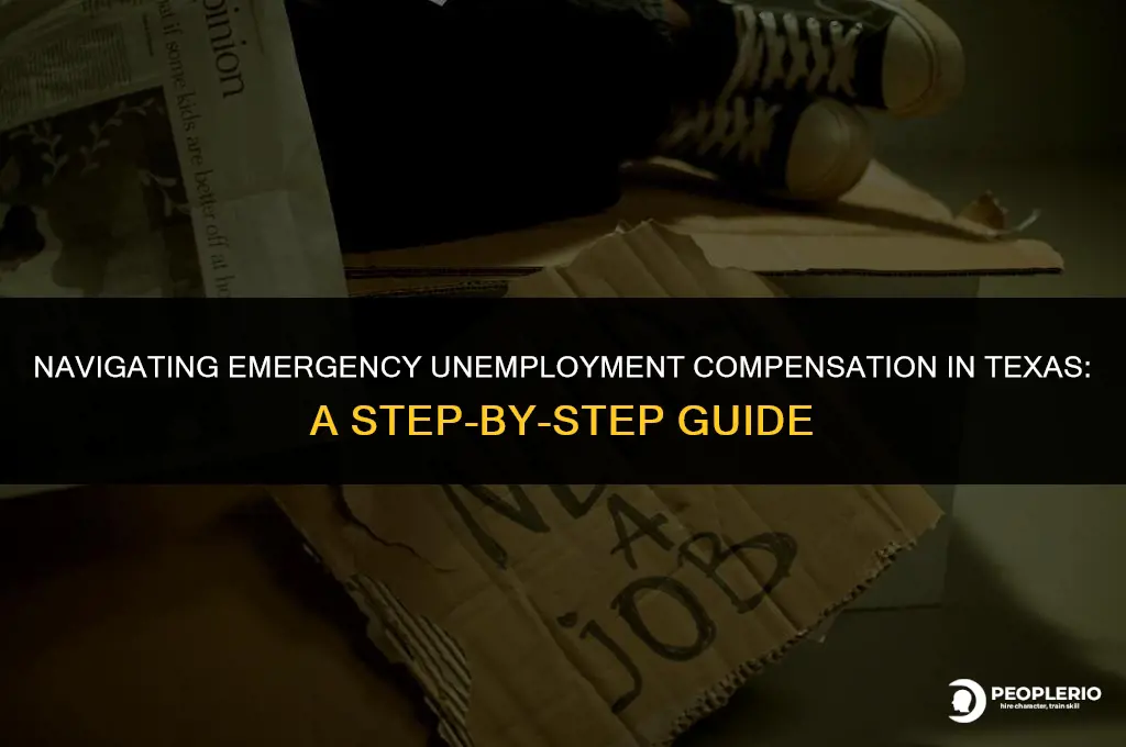 how to apply for emergency unemployment compensation in Texas